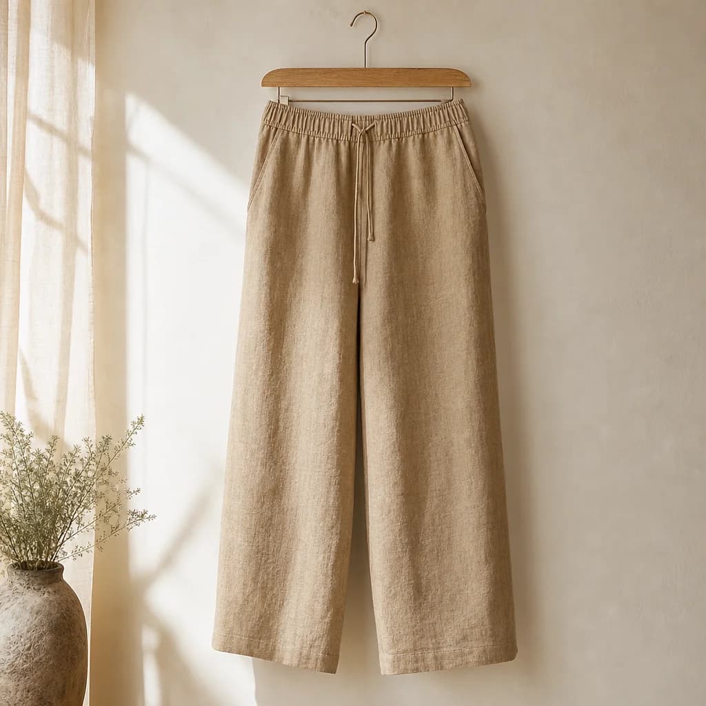 Pallas Relaxed Linen Trousers